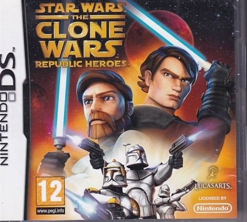Star Wars the Clone Wars Republic Heroes - Nintendo DS (A Grade) (Genbrug)
